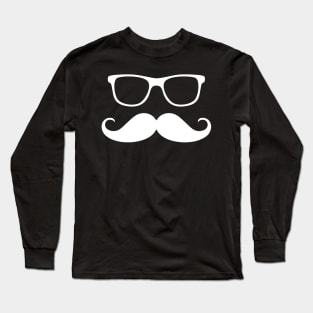 mustache Long Sleeve T-Shirt